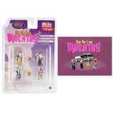 Dia De Los Muertos 2 6 Piece Diecast Set (4 Figures 2 Masks) Limited Edition To 3600 Pieces Worldwide For 1/64 Scale Models