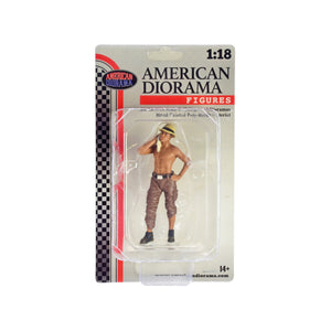 '4X4 Mechanic'' Figure 1 For 1/18 Scale Models By American Diorama