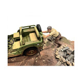 '4X4 Mechanic'' Figure 5 For 1/18 Scale Models By American Diorama