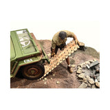 '4X4 Mechanic'' Figure 8 With Board Accessory For 1/18 Scale Models By American Diorama