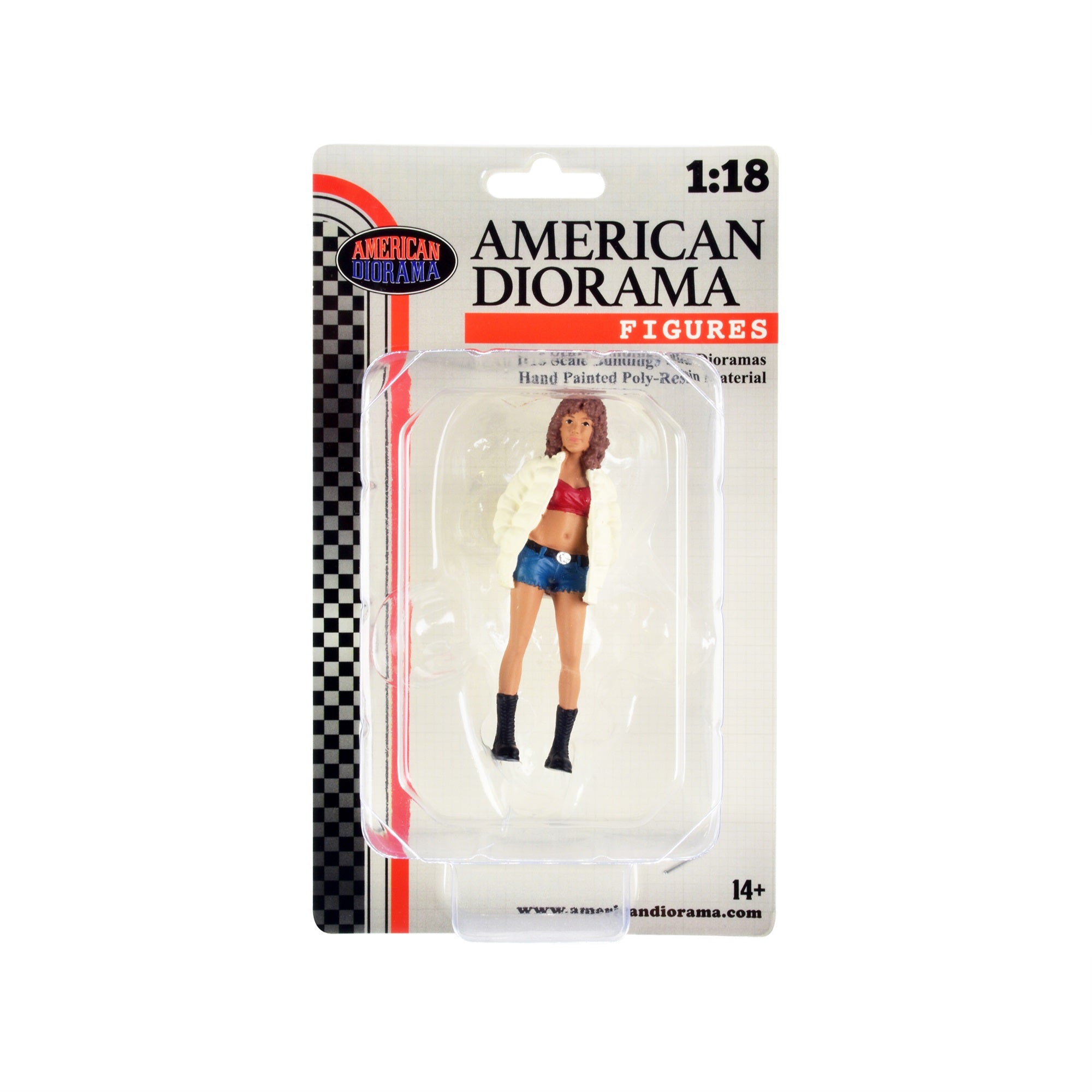 'Hip Hop Girls'' Figure 3 For 1/18 Scale Models By American Diorama