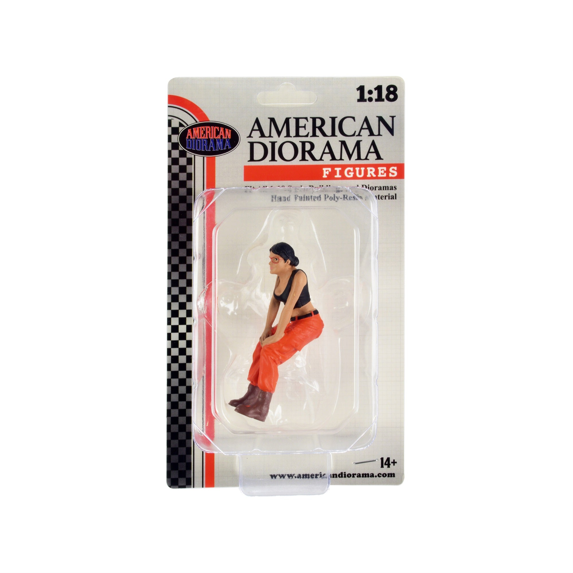 'Hip Hop Girls'' Figure 4 For 1/18 Scale Models By American Diorama
