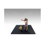 'Figure18 Series 1'' Figure 705 Set Of 2 Pieces For 1/18 Scale Models By American Diorama