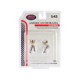'4X4 Mechanics'' 2 Piece Diecast Figure Set 3 For 1/43 Scale Models By American Diorama