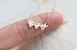Holy Family Hearts® in 14K Gold Tiny Version