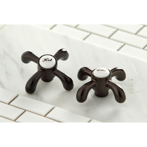Aqua Vintage Ae103T5Tx French Country Deck Mount Clawfoot Tub Faucet, Oil Rubbed Bronze
