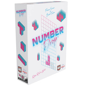 Alderac Entertainment Group (Aeg) Number Drop - Retro Roll & Write, Video Game Theme, Alderace Entertainment Group (Aeg), Ages 1