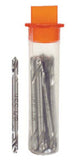 1/8'' Double End Hss Stubby Drill Bits - Carded