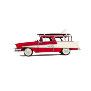 1957 Ford Country Squire Station Wagon Red