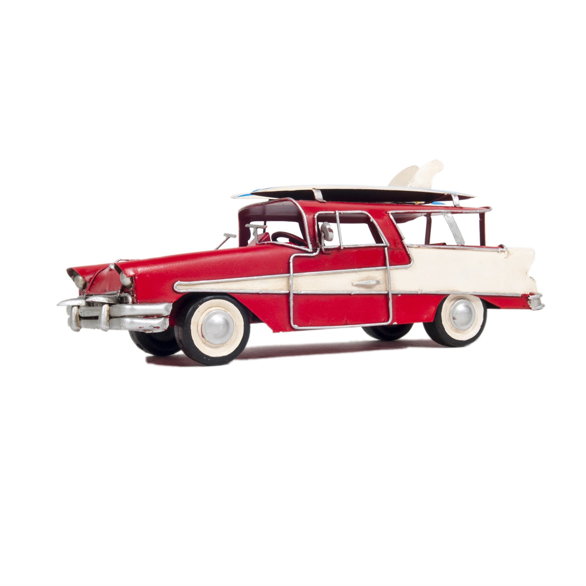 1957 Ford Country Squire Station Wagon Red