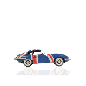1961 E-Type Jaguar Model Car Metal Handmade