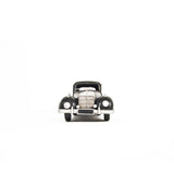 1937 Plymouth P4 Deluxe Black Metal Model Car