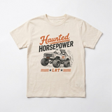 HAUNTED HORSEPOWER HALLOWEEN TEE