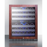 24 Wide Built-In Under-Counter Ada Compliant Dual Zone Wine Cellar With Panel-Ready Door Trim For Residential Or Commercial Us