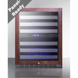 24 Wide Built-In Under-Counter Ada Compliant Dual Zone Wine Cellar With Panel-Ready Door Trim For Residential Or Commercial Us