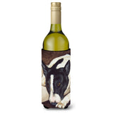 Caroline'S Treasures Bull Terrier By Tanya And Craig Amber Son Wine Bottle Koozie Hugger, 750Ml, Multicolor