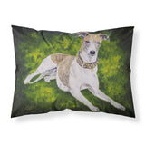Caroline'S Treasures Isabella Greyhound Fabric Standard Pillowcase Amb1045Pillowcase, Multicolor