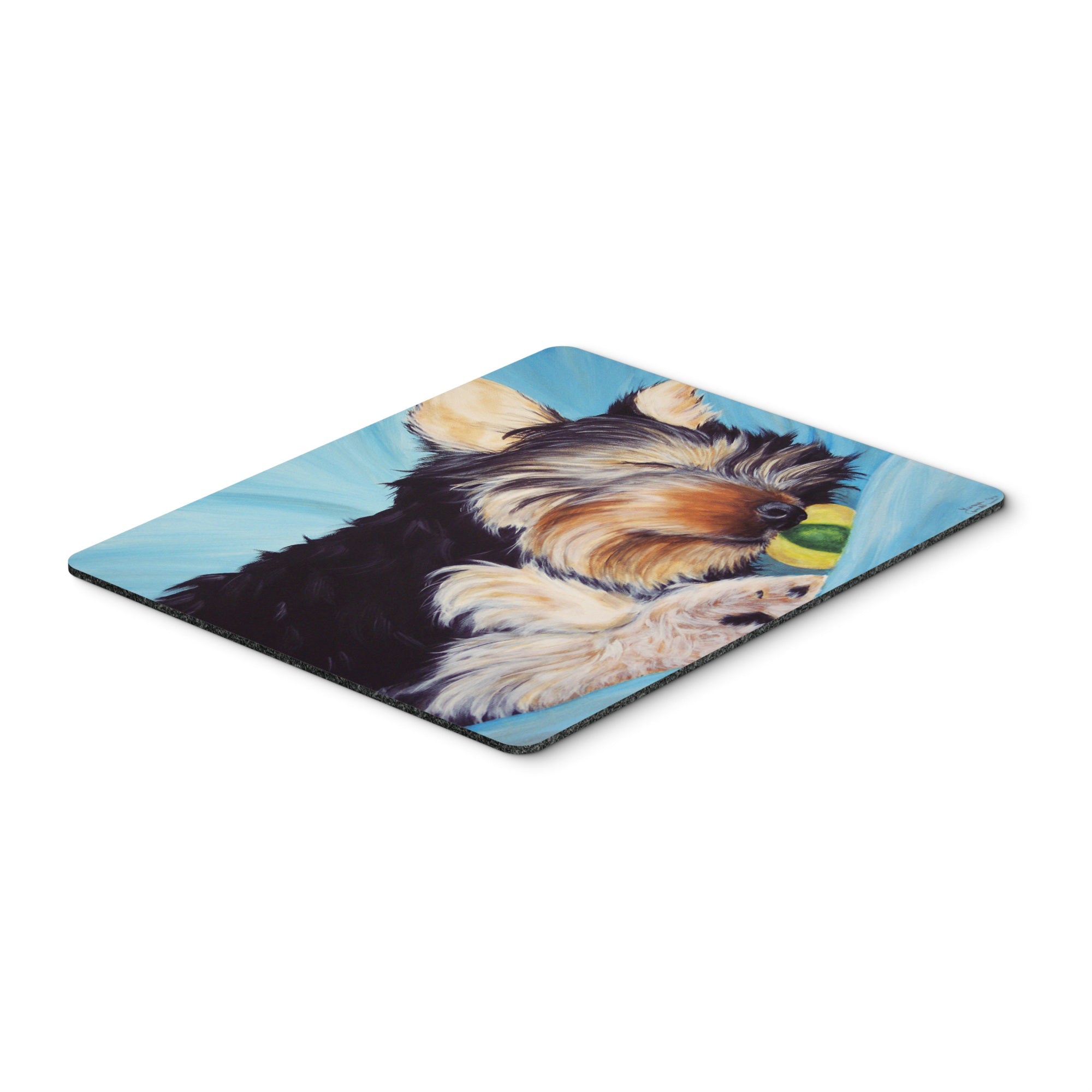 Caroline'S Treasures Naptime Yorkie Yorkshire Terrier Mouse Pad, Hot Pad Or Trivet, Multicolor (Amb1075Mp)