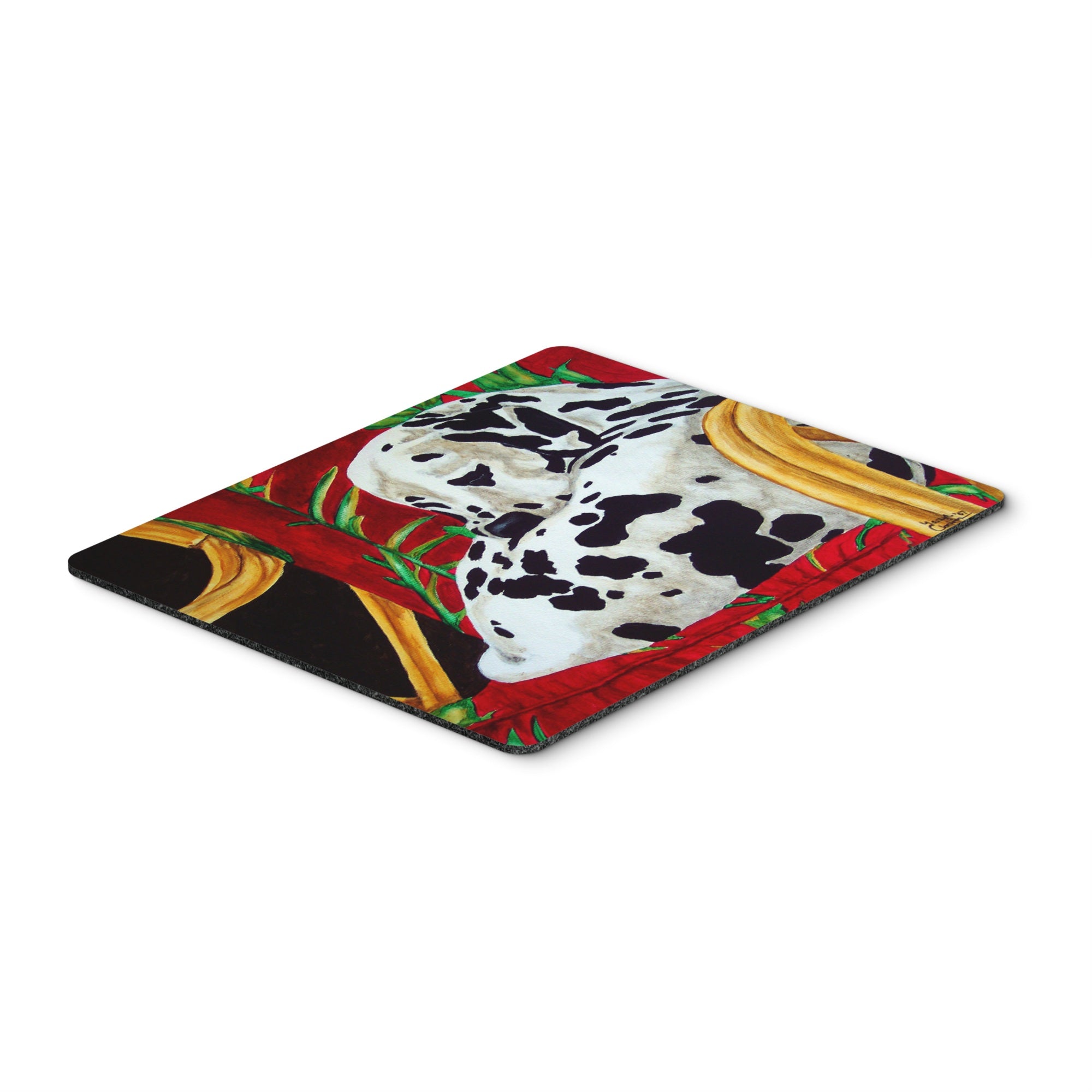 Caroline'S Treasures Sunday Nap Dalmatian Mouse Pad, Hot Pad Or Trivet, Multicolor (Amb1118Mp)