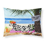 Caroline'S Treasures Hot Spot Cove Beach Dalmatian Fabric Standard Pillowcase Amb1342Pillowcase, Multicolor