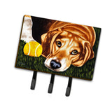 Caroline'S Treasures Amb1358Th68 Have Ball Will Travel Beagle Leash Or Key Holder, Large, Multicolor