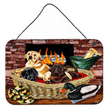 Caroline'S Treasures The Next Generation Labrador Wall Or Door Hanging Prints Amb1362Ds812, 8 H X 12 W, Multicolor