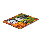 Caroline'S Treasures Thanksgiving Friends Schnauzer Mouse Pad, Hot Pad Or Trivet, Multicolor (Amb1364Mp)