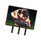 Caroline'S Treasures Amb1382Th68 Cluster Buster The Pug Leash Or Key Holder, Large, Multicolor