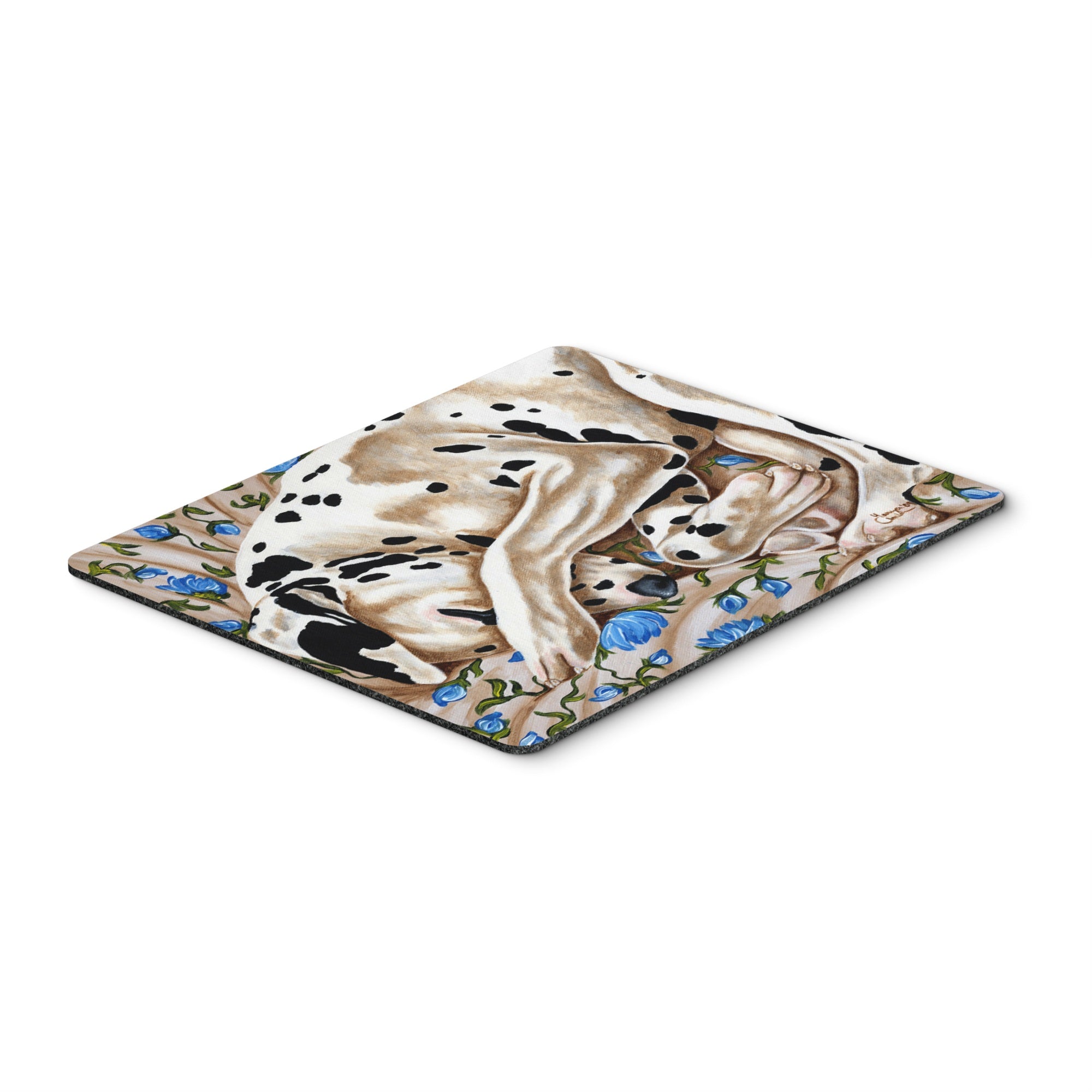 Caroline'S Treasures Bed Of Roses Dalmatian Mouse Pad, Hot Pad Or Trivet, Multicolor (Amb1407Mp)