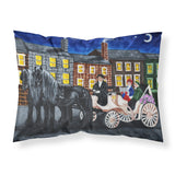 Caroline'S Treasures City Carriage Ride Horse Fabric Standard Pillowcase Amb1409Pillowcase, Multicolor