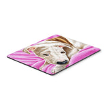 Caroline'S Treasures Dream Girl Pit Bull Mouse Pad, Hot Pad Or Trivet, Multicolor (Amb1413Mp)