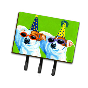 Caroline'S Treasures Amb1441Th68 Party Animals Jack Russell Terriers Leash Or Key Holder, Large, Multicolor