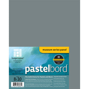 Ampersand Art Pastelbord, 8'' X 10'', Gray