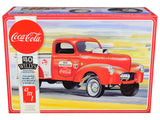 Skill 3 Model Kit 1940 Willys Gasser Pickup Truck CocaCola 1/25 Scale Model by AMT