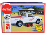 Skill 3 Model Kit 1980 Dodge Ram D50 Pickup Truck CocaCola Four Bottle Crates 1/25 Scale Model by AMT