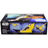 Skill 2 Model Kit Naboo Starfighter Spaceship Star Wars: Episode I The Phantom Menace (1999) Movie 1/48 Scale Model by AMT