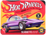 Skill 2 Model Kit Hot Wheels Silhouette with Collector Tin 1/25 Scale Model by AMT