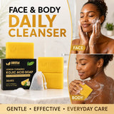 AMVital Lemon Turmeric Kojic Acid Soap Bar