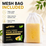 AMVital Lemon Turmeric Kojic Acid Soap Bar