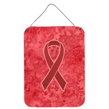 Caroline'S Treasures Red Ribbon For Aids Awareness Wall Or Door Hanging Prints, 16 X 12