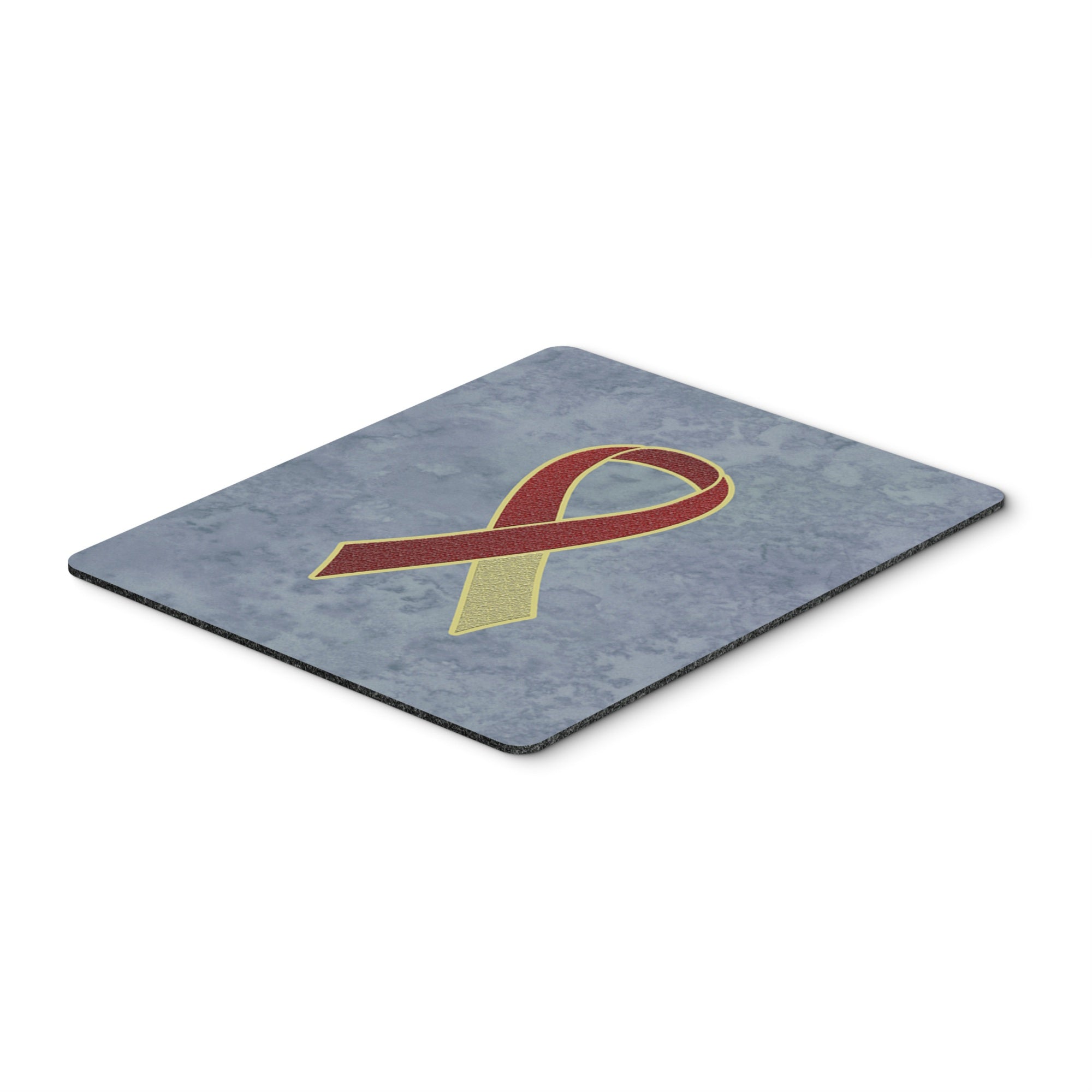 Caroline'S Treasures Burgundy & Ivory Ribbon For Head & Neck Cancer Awareness Mouse Pad/Trivet (An1218Mp)