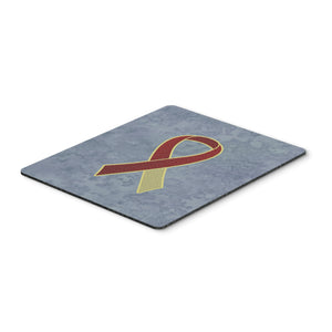 Caroline'S Treasures Burgundy & Ivory Ribbon For Head & Neck Cancer Awareness Mouse Pad/Trivet (An1218Mp)
