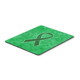 Caroline'S Treasures Kelly Green Ribbon For Kidney Cancer Awareness Mouse Pad/Hot Pad/Trivet (An1220Mp)