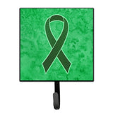 Caroline'S Treasures An1221Sh4 Emerald Green Ribbon For Liver Cancer Awareness Leash Or Key Holder, Small, Multicolor