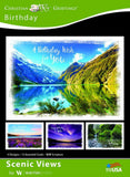 Warner Press 246967 card Boxed Scenic View Assorted Birthday KJV