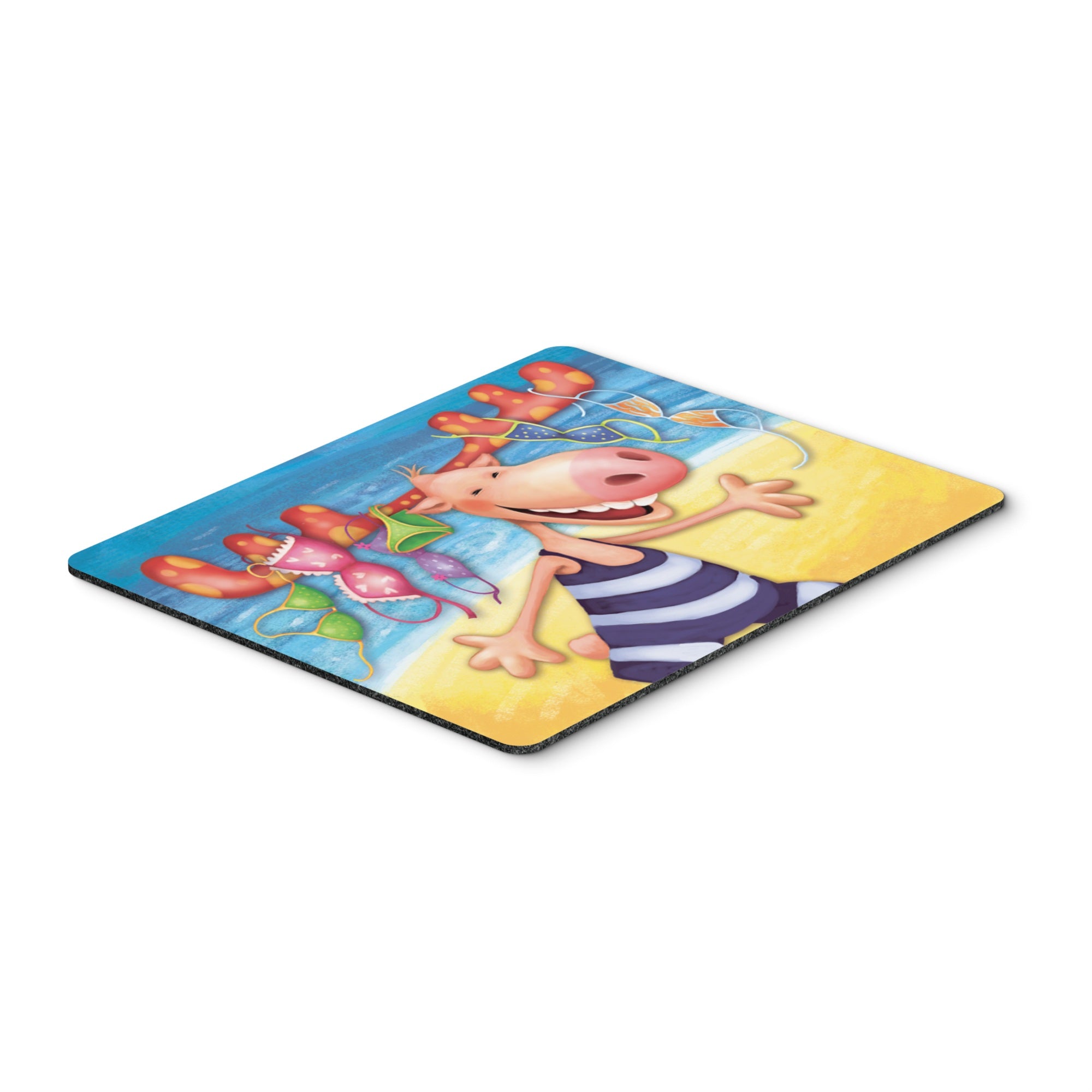 Caroline'S Treasures Moose On The Beach Mouse Pad, Hot Pad Or Trivet, Multicolor (Aph0073Mp)