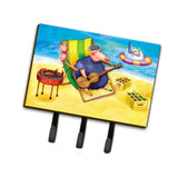 Caroline'S Treasures Pig Sunbathing On The Beach Leash Or Key Holder Aph0079Th68, Triple, Multicolor
