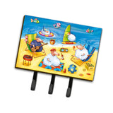 Caroline'S Treasures Party Pigs On The Beach Leash Or Key Holder Aph0081Th68, Triple, Multicolor