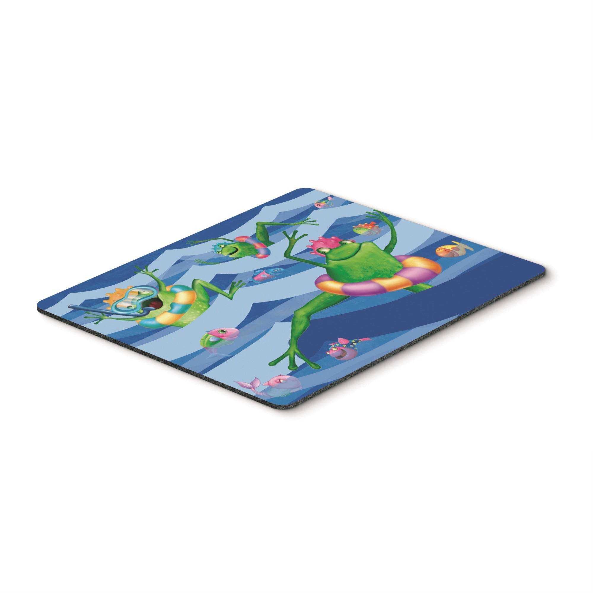 Caroline'S Treasures Frogs Swimming Mouse Pad, Hot Pad Or Trivet, Multicolor (Aph0089Mp)