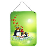 Caroline'S Treasures My Love Song Penguins Wall Or Door Hanging Prints Aph0246Ds1216, 16 X 12, Multicolor